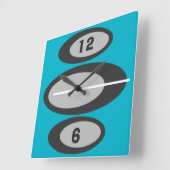 Klok voor de muur terugzetten - Aangepaste achterg (Hoek)