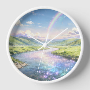 Klok voor de Regenboog Riviervallei