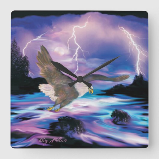 Klok voor Eagle Square (Voorkant)