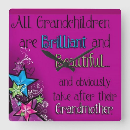 klok voor grootmoeders (Voorkant)