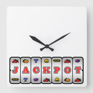 Klok voor jasplot Muur (licht)