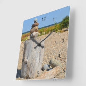 Klok voor kleurenwand (Hoek)