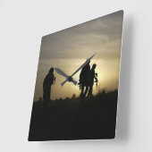 Klok voor thuiswand retourneren (Hoek)