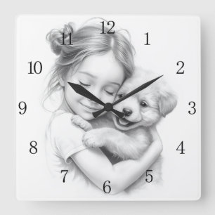 klok wanddecoratie kinderkamer Maak Uw Eigen Aange