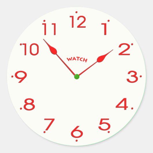 klokgezicht_02 ronde sticker (Voorkant)