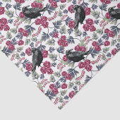 Klokje, bloeding, hart en Rozen Tissuepapier (Detail)