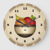 Klokje fruit 2 grote klok (Voorkant)