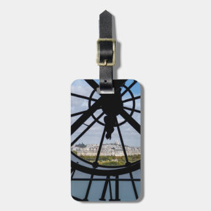 Klokje voor reuzenglas bij Musée d'Orsay - Parijs Bagagelabel