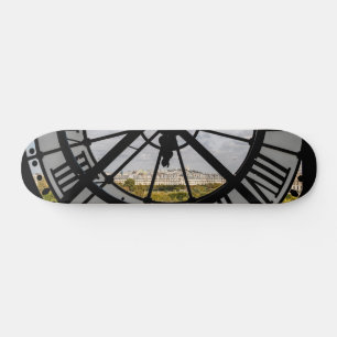Klokje voor reuzenglas bij Musée d'Orsay - Parijs Skateboard