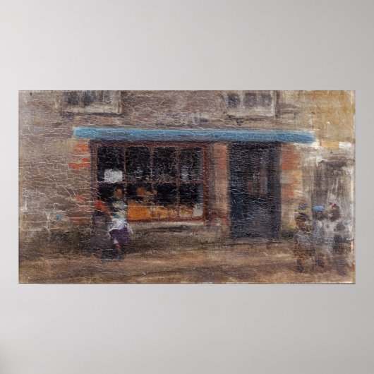 Klokjesverkoper - Sweet Shop Poster (Voorkant)