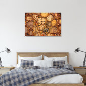 Klokken Canvas Afdruk (Insitu (Slaapkamer))