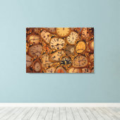 Klokken Canvas Afdruk (Insitu (Houten vloer))