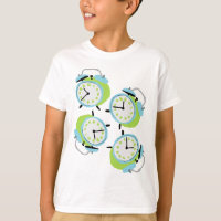 Klokken met een griezelige wekker