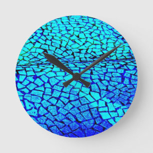 Klokken-Misc/Abstract-Mosac 3 Ronde Klok