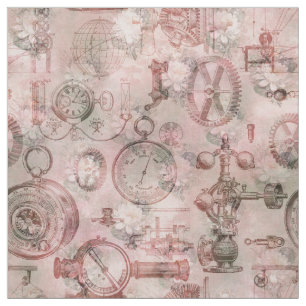  klokken  Ontkoppeling van Steampunk Ephemera Stof