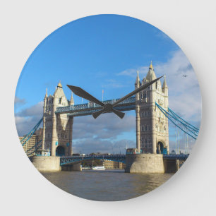 Klokken-Toren Bridge Londen. Grote Klok