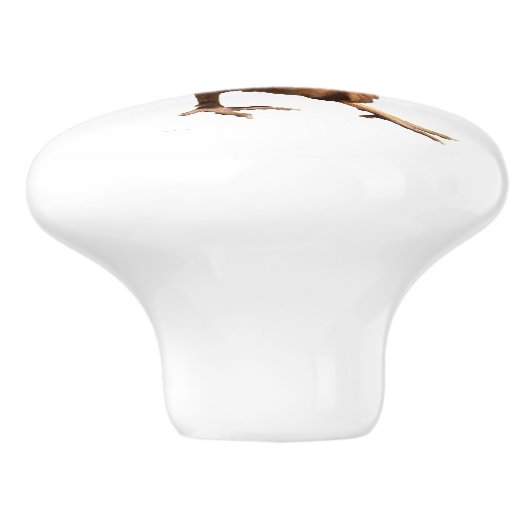 Klokken van portieren keramische knop (Zijkant)