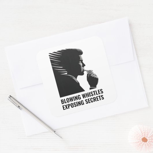 klokkenluider Sticker set (Envelop)