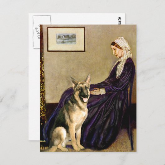 Klokkenluiders Moeder - Duitse Herder 2 Briefkaart (Voorkant / Achterkant)
