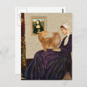 Klokkenluiders Moeder - Rode Perzische kat Briefkaart (Voorkant / Achterkant)