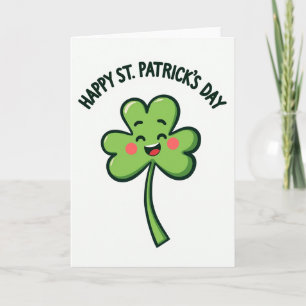 Klokkentje Kerstkaart voor St. Patrick's Day Kaart