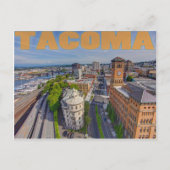 Klokkentoren en een Pacific briefkaart (Voorkant)