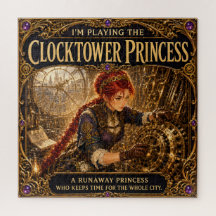 Klokkentoren Prinses Steampunk Rolspel Heldin