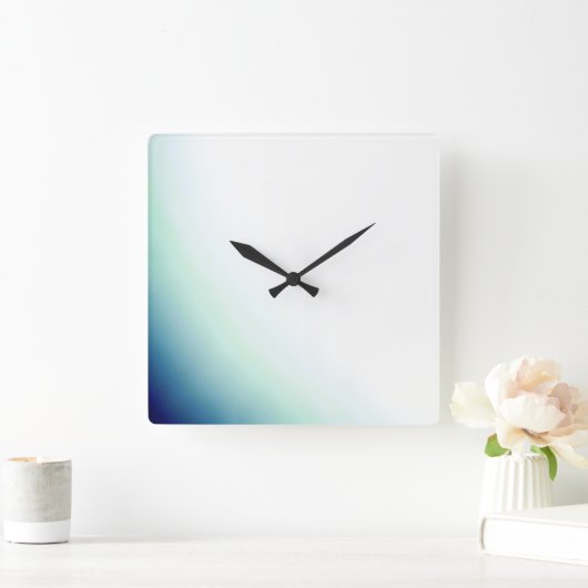 KLOKKUNST EN DESIGN VIERKANTE KLOK (Huis)