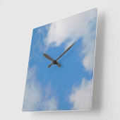 KLOKKUNST EN DESIGN VIERKANTE KLOK (Hoek)