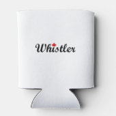 Klokler Canada Script Text Small Maple Leaf Blikjeskoeler (Achterkant)