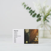 Klokmaker - Klokken Visitekaartje (Staand voorkant)