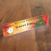 Kloknaam Bord Naambordje (Zijkant)