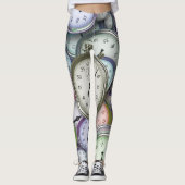  klokpatroon leggings (Voorkant)
