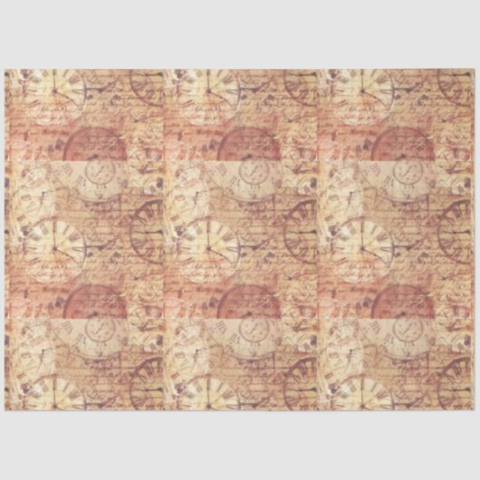  klokplaat loskoppelen,  Kerstmis Punk Tissuepapier (Voorkant)