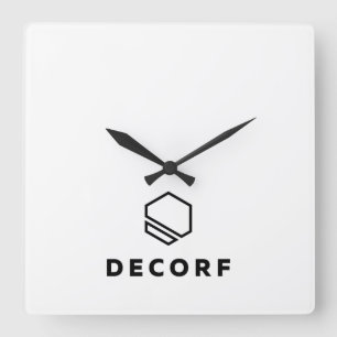 Klokplein voor acrylwand vierkante klok