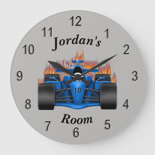 Klokrolwagens voor kinderen grote klok (Voorkant)