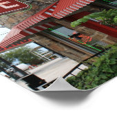 Klokstop Cafe Poster (Hoek)