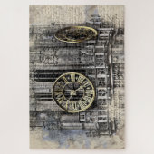  kloktowerpuzzel legpuzzel (Verticaal)