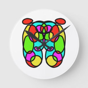 Klokwandkunst Ronde Klok