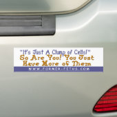 Klomp Cellen bumperstickers (Op auto)