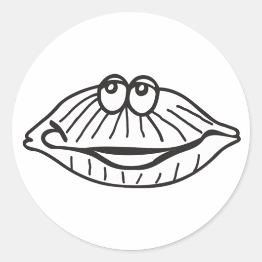 klomp ronde sticker (Voorkant)