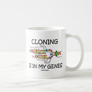 Klonen is in mijn genen koffiemok