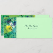 KLOOF IN GROEN AANKONDIGING (Voorkant / Achterkant)