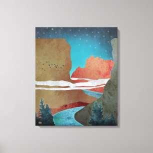 Kloof Vogels Canvas Afdruk