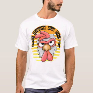Klooien en erachter komen Grappig Kippen T-shirt