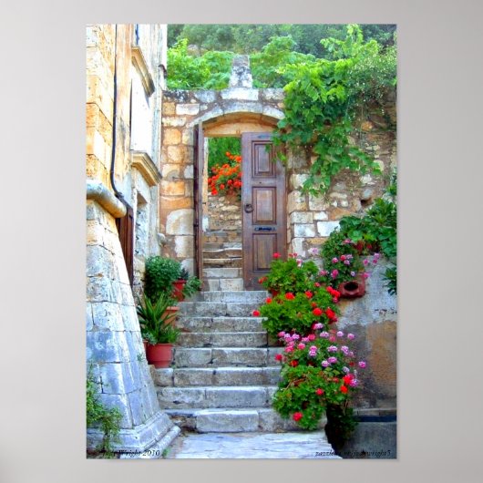 klooster 3 poster (Voorkant)