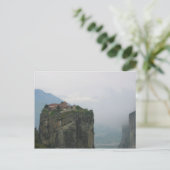 Klooster in Meteora, Griekenland Briefkaart (Staand voorkant)