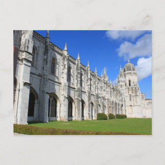 Klooster Jeronimos in Belem, Lissabon, Portugal Briefkaart