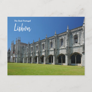 Klooster Jeronimos - Lissabon - het echte Portugal Briefkaart