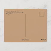 Klooster van Gandantegchinlen in Mongolië Briefkaart (Achterkant)